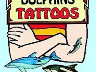 Image for Whales and Dolphins Tattoos (Dover Tattoos)