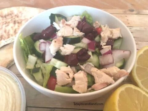 Image for Grilled Chicken Salad Pita Pocket