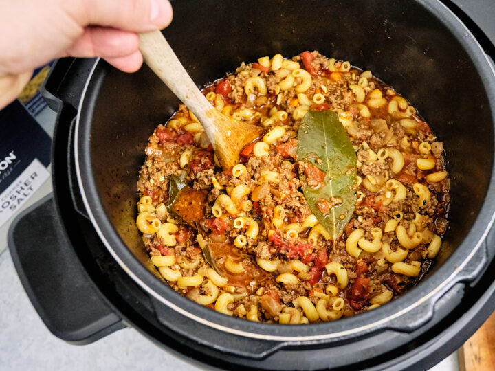 Image for Best Instant Pot American Goulash Recipe Easy Dinner