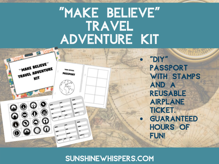 Image for Make Believe Travel Adventure Kit (FREE Printable Pack)