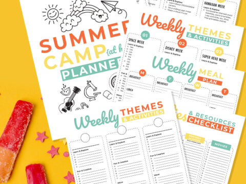 Image for Activities For Summer Camp Planner