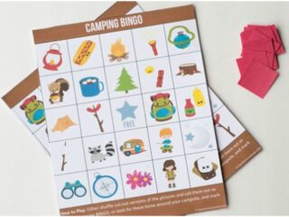 Image for Camping Bingo Free Printable Cards