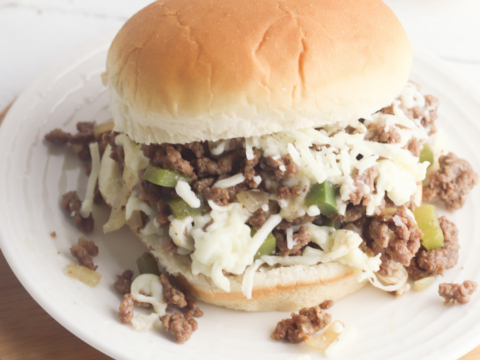 Image for Philly Cheesesteak Sloppy Joes