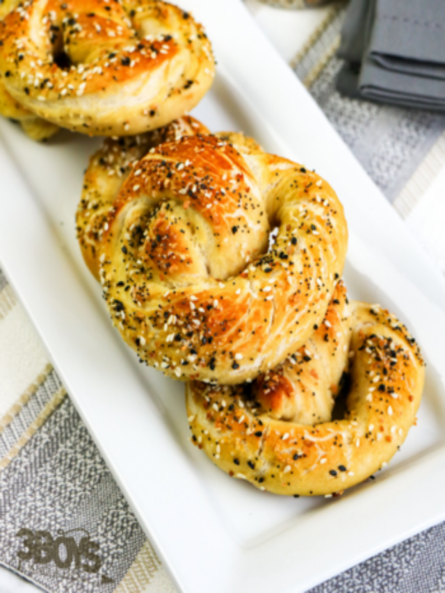 Simple Bread Machine Everything Pretzels Story