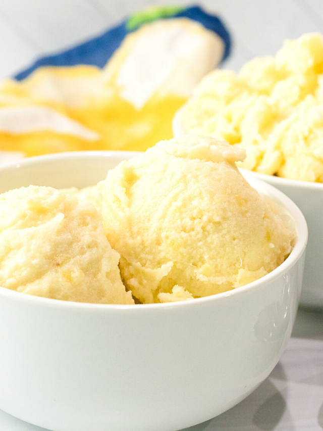 Homemade Pineapple Ice Cream Recipe Story