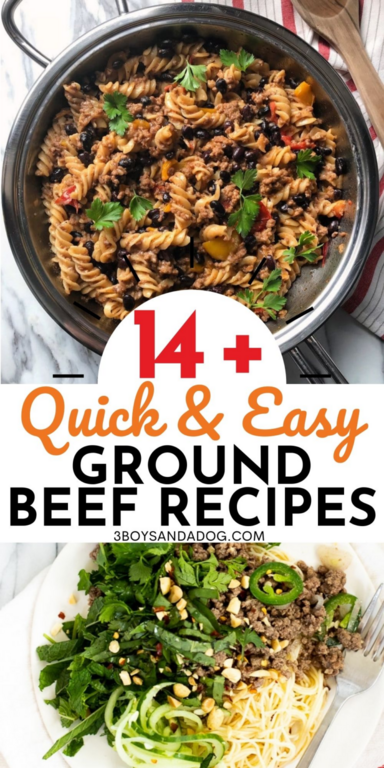 Quick and Easy Ground Beef Recipes Story
