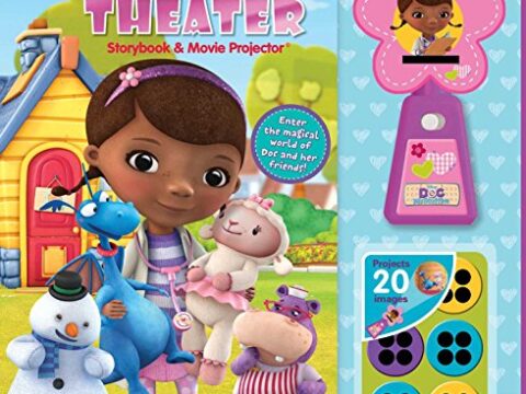 Image for Disney Doc McStuffins Movie Theater Storybook & Movie Projector (1)