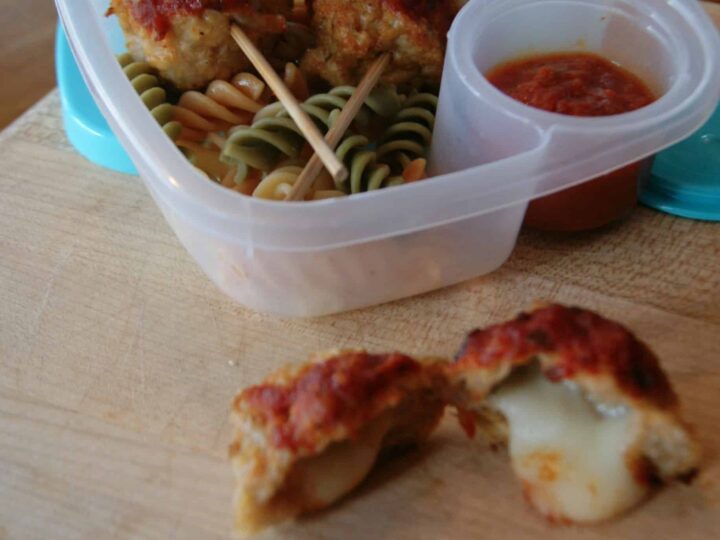 Image for Chicken Parm Meatball Pops