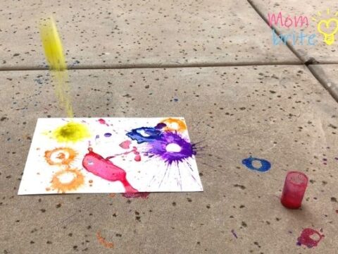 Image for Exploding Paint Bombs Activity