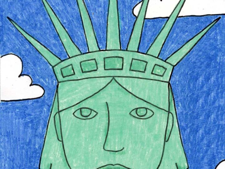 Image for Draw the Statue of Liberty's Face