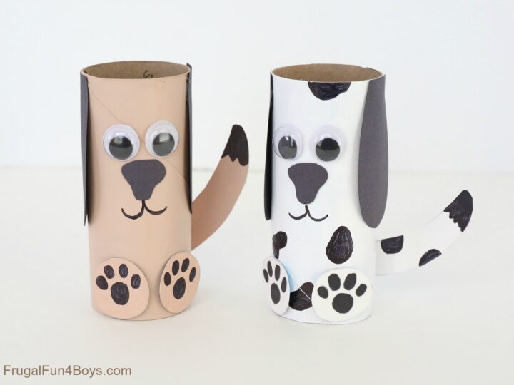 Image for Paper Roll Dog Craft - Frugal Fun For Boys and Girls