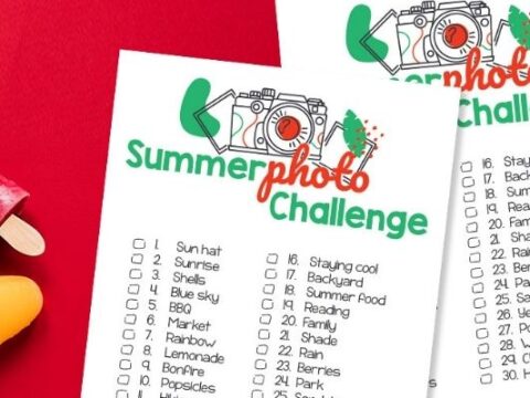 Image for 30 Day Summer Photo Challenge your Kids Will Love