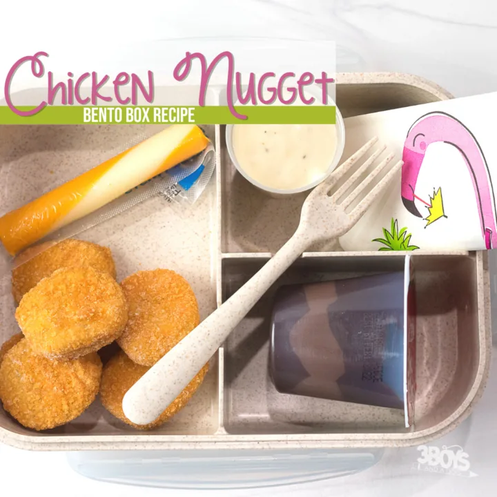 Chicken Nugget Bento Lunch Recipe