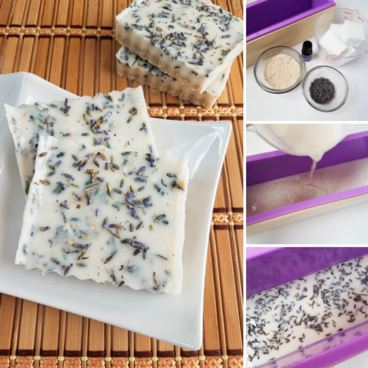 Lavender Oatmeal Soap Recipe