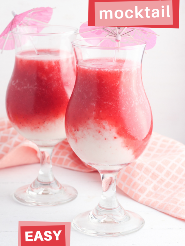 4-Ingredient Lava Flow Mocktail Recipe Story