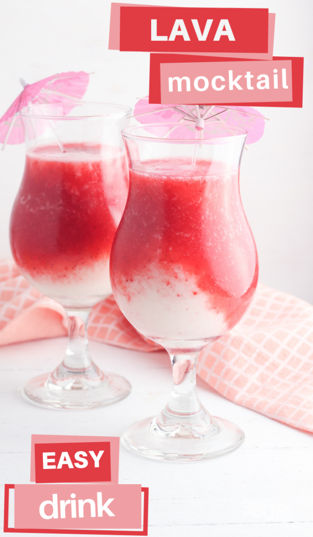 4-Ingredient Lava Flow Mocktail Recipe Story