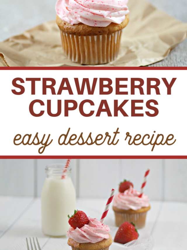 Sweet and Yummy Strawberry Soda Cupcake Recipe Story