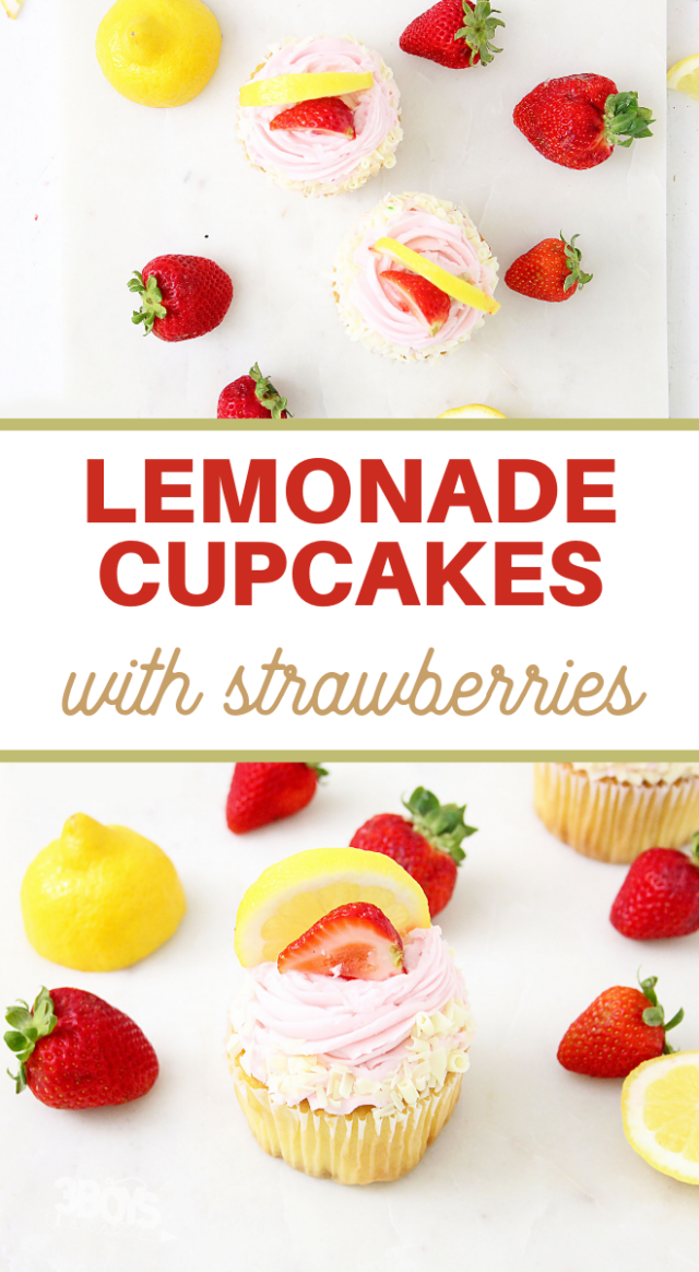 Sweet Strawberry Lemonade Cupcakes Recipe Story