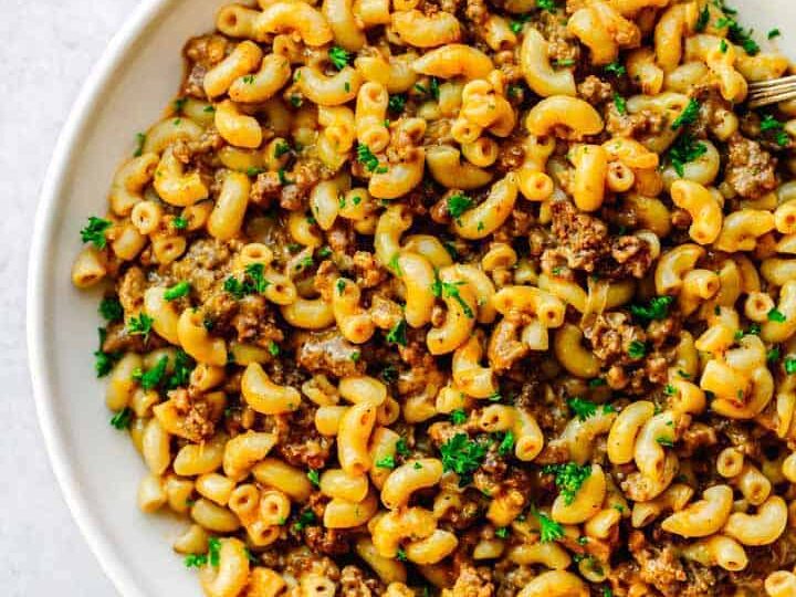 Image for Instant Pot Hamburger Helper - Ground Beef Mac and Cheese!