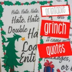 Printable Grinch Quotes for Grinchmas