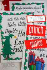Printable Grinch Quotes for Grinchmas