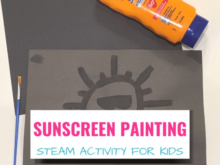 Image for Sunscreen Painting: STEAM For Kids