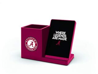 Image for NCAA Alabama Crimson Tide Wireless Charger and Desktop Organizer, Team Color