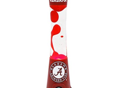 Image for Sporticulture 2-in-1 Team Magma Lamp with Built-in Bluetooth Speaker - 16.5” Team Magma Lamp with Standard Outlet Connection and 30-Watt Bulb (Included) - Alabama Crimson Tide