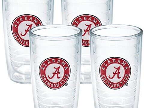 Image for Tervis Tumbler University of Alabama 16-Ounce Double Wall Insulated Tumbler, Set of 4 -