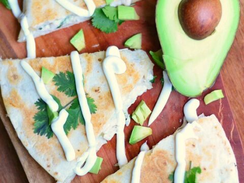 Image for Avocado Chicken Quesadilla