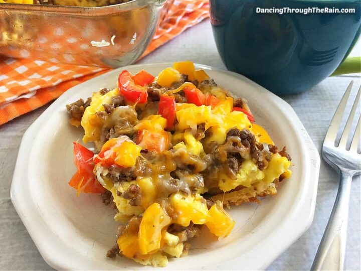 Image for Easy Crescent Roll Breakfast Pizza Recipe 