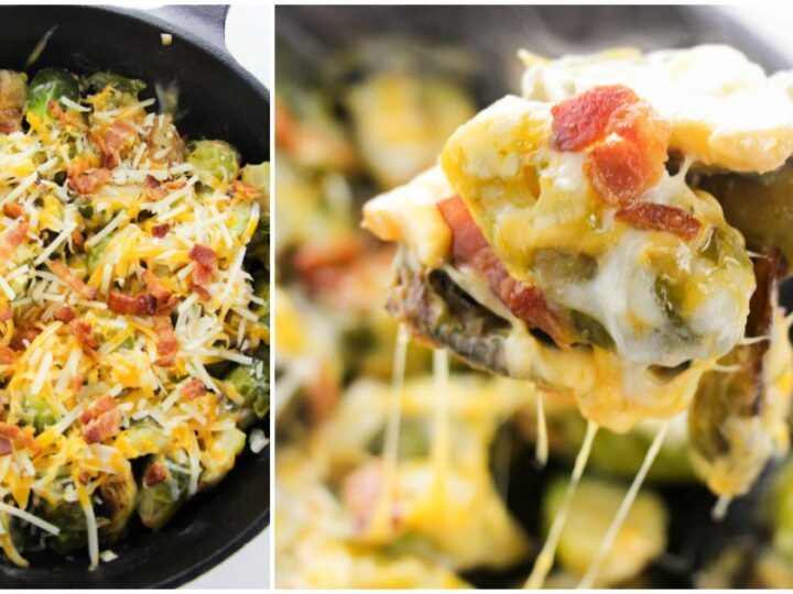 Image for Keto Cheesy Brussel Sprout Bake