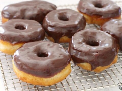 Image for EASY 15-MINUTE CHOCOLATE GLAZED DONUTS