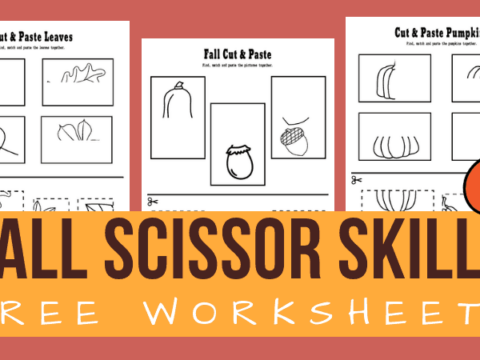 Image for Fall cutting skills worksheets