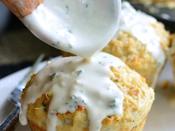 Image for Garlic Parmesan Chicken Mini Meatloaf