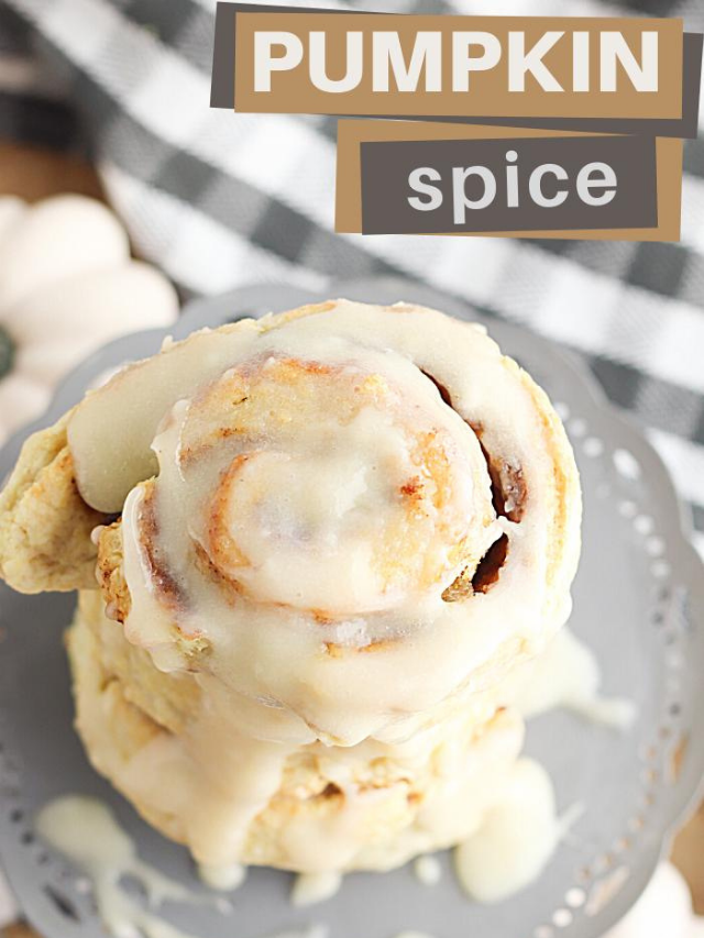 The Best Pumpkin Pie Cinnamon Rolls Story