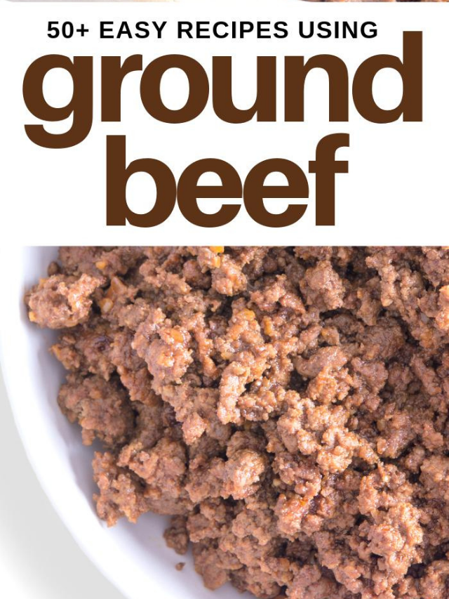 Over 50 Hamburger Meat Recipes Story