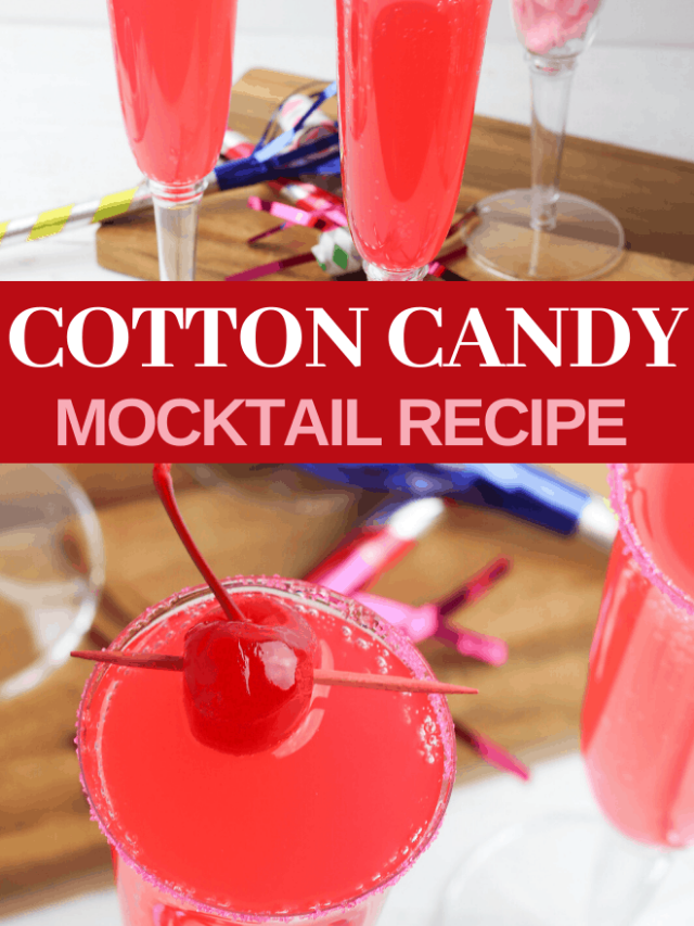 Cotton Candy Mocktail Story