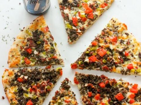 Image for Homemade Bacon Cheeseburger Pizza