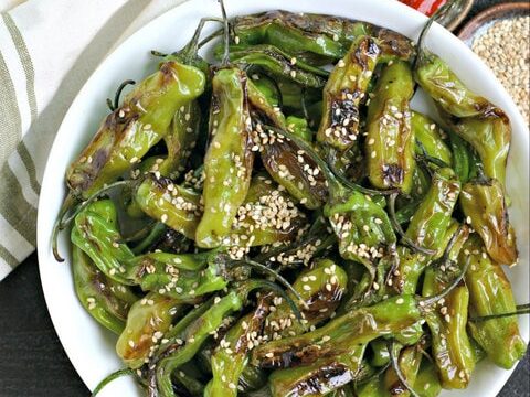 Image for Sesame Blistered Shisito Peppers