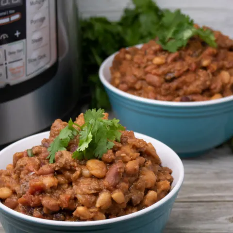 Instant Pot Beans and Beef