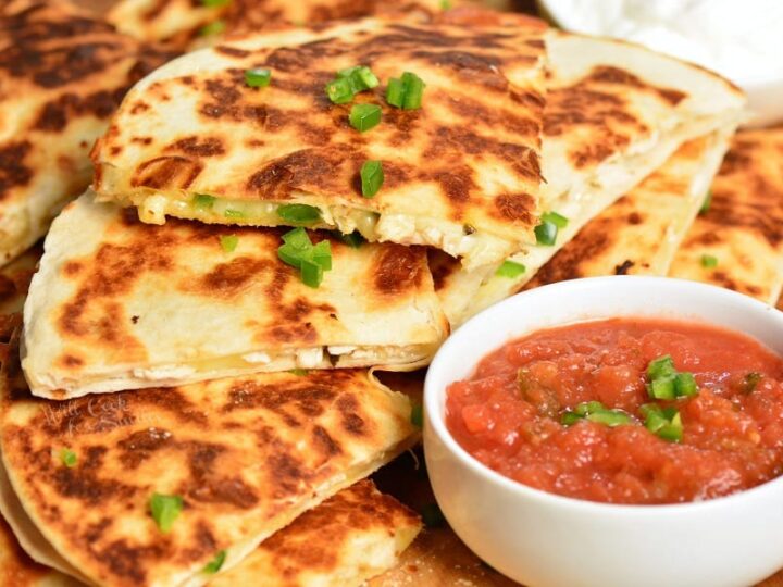Image for Jalapeno Popper Chicken Quesadillas