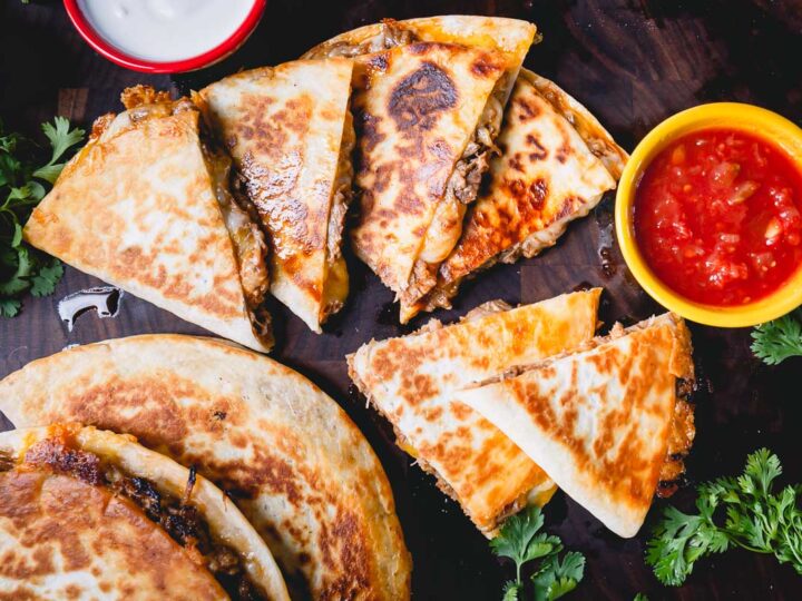 Image for Easy Pulled Pork Quesadillas