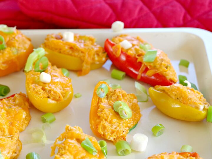 Image for Buffalo Chicken Stuffed Mini Peppers