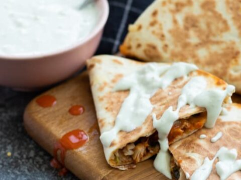 Image for Buffalo Chicken Quesadillas 