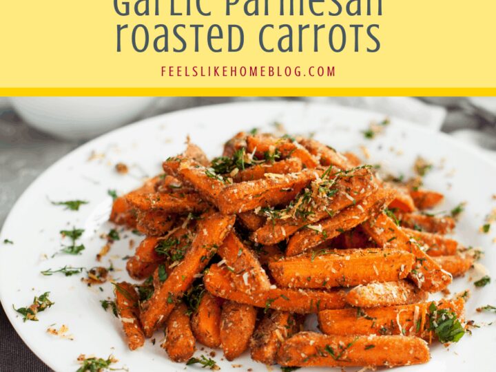 Image for Garlic Parmesan Roasted Sliced Carrots