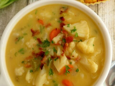 Image for Homemade Cauliflower Chowder Recipe