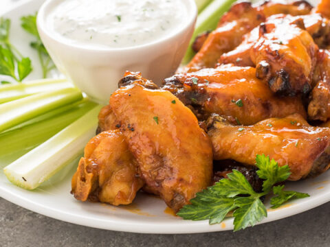 Image for Instant Pot Honey Buffalo Wings