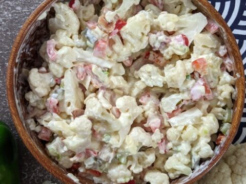 Image for How to make Crunchy Cauliflower & Bacon Salad