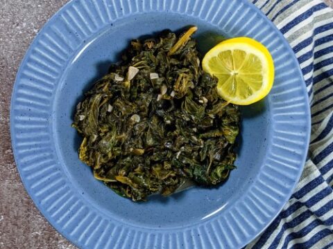 Image for Sauteed Kale With Garlic & Lemon | Easy & Healthy Recipes